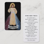 Jesus Divine Mercy Katholieke Godsdienst Plaatskaartje (Voorkant / Achterkant)