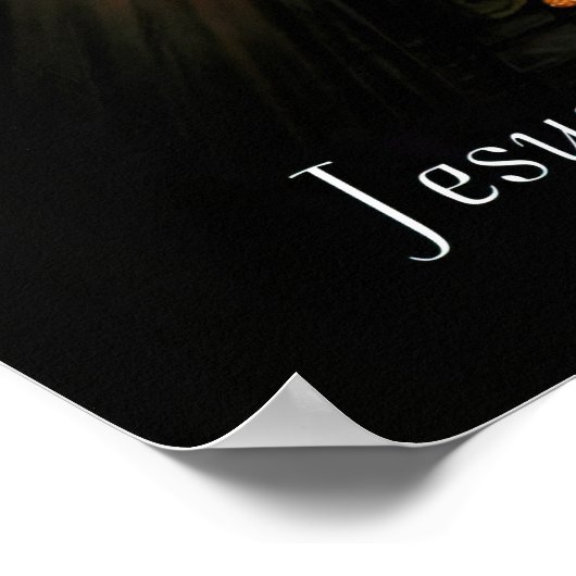 Jesus Divine Mercy Poster (Hoek)