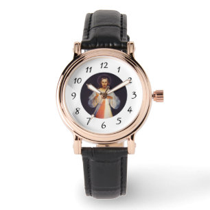 Jesus Divine Mercy St. Faustina Horloge