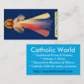 Jesus Divine Mercy  Visitekaartje (Voorkant / Achterkant)