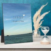 Jesus & Duif Serene Geloof Hemel Kunst