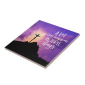 Jesus Easter Ceramic Tegel Tegeltje (Zijkant)