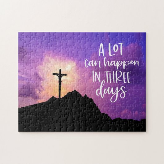 Jesus Easter Puzzle Legpuzzel (Horizontaal)