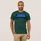 JESUS – Electric Glow T-Shirt (Voorkant volledig)