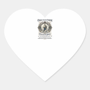 Jesus Elektricien Shirt Gebedsgebaseerd ontwerp_1 Hart Sticker