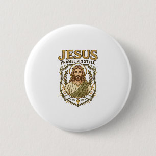 Jesus Email Pin Stijl Jesus Email Pin Christelijk Ronde Button 5,7 Cm