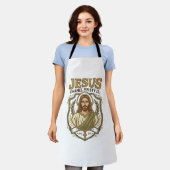 Jesus Email Pin Stijl Jesus Email Pin Christelijk  Schort (Gedragen)