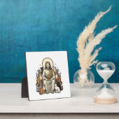 Jesus en Katten Vintage Fotoplaat (Insitu)