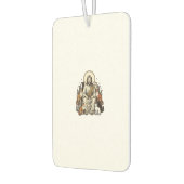 Jesus en Katten Vintage Luchtverfrisser (Links)