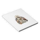 Jesus en Katten Vintage Notitieblok (Schuin)