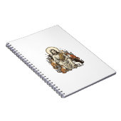 Jesus en Katten Vintage Notitieboek (Rechterzijde)
