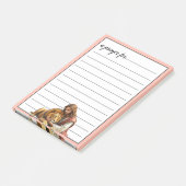 Jesus en Leeuw Gebedsruimte Gebed Post-it® Notes (Schuin)