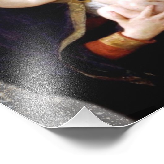 JESUS EN MARY DEVOTIONAL AFBEELDING. FOTO AFDRUK (Hoek)