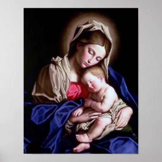 JESUS EN MARY POSTER (Voorkant)