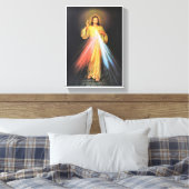 Jesus en ti confio canvas afdruk (Insitu (Slaapkamer))