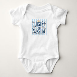 Jesus en zonneschijn baby body romper