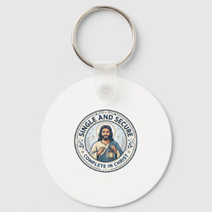 Jesus Enkelvoud Wachtseizoen Shirt Gebaseerd op he Sleutelhanger