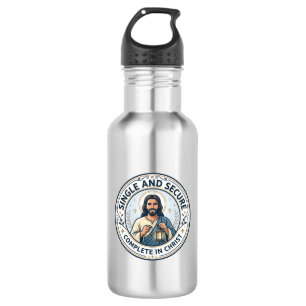 Jesus Enkelvoud Wachtseizoen Shirt Gebaseerd op he Waterfles