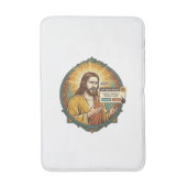 Jesus Ergerlijke Software Update Pop-up Kantoor Hu Badmat (Voorkant Verticaal)