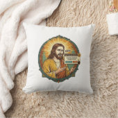 Jesus Ergerlijke Software Update Pop-up Kantoor Hu Kussen (Deken)