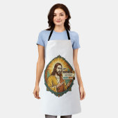 Jesus Ergerlijke Software Update Pop-up Kantoor Hu Schort (Gedragen)
