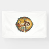 Jesus Ergerlijke Software Update Pop-up Kantoor Hu Spandoek (Horizontaal)