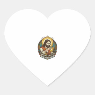 Jesus Ergert Afpellende Sticker Papier Resten Wink