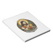 Jesus Ergert Afpellende Sticker Papier Resten Wink Notitieblok (Schuin)