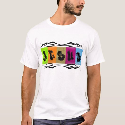 JESUS ES CRISTO-3 T-SHIRT (Voorkant)