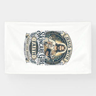 Jesus Estheetiker Huidverzorging Vintage T-shirt C Spandoek