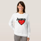 Jesus eu te amo HOODIE T-shirt (Voorkant volledig)