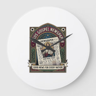 Jesus Evangelie Krant Jezus Krant Christelijk G Grote Klok