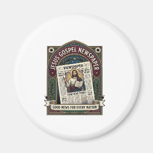 Jesus Evangelie Krant Jezus Krant Christelijk G Magneet