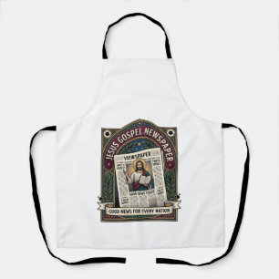 Jesus Evangelie Krant Jezus Krant Christelijk G Schort