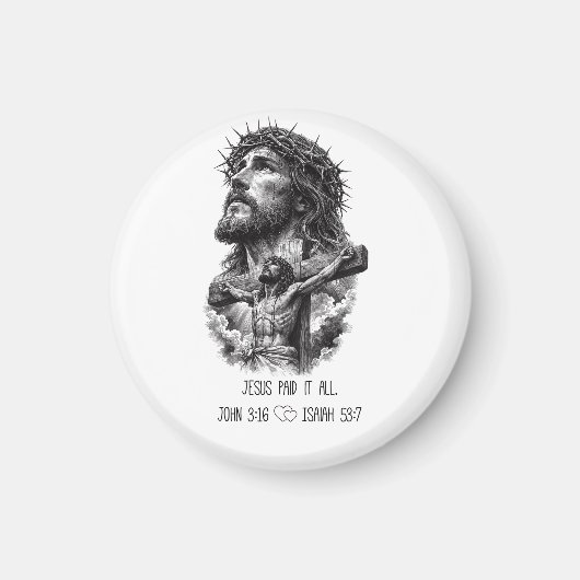 Jesus Evangelie  Magneet (Voorkant)