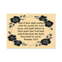 Jesus Evangelie Tract Kaart