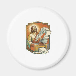 Jesus Excel-blad afdrukken 50 lege pagina's kantoo Magneet
