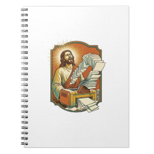 Jesus Excel-blad afdrukken 50 lege pagina's kantoo Notitieboek
