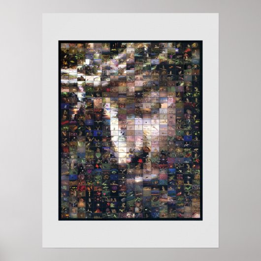 Jesus Face Agrainofmustardseed.com Poster (Voorkant)