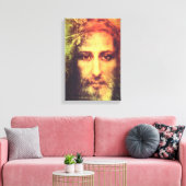 Jesus Face Canvas Afdruk (Insitu (Woonkamer))