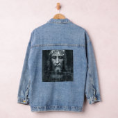 Jesus Face Denim Jas Jacket (Hangar)