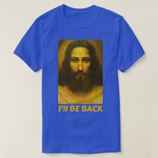 Jesus face modeled from Shroud of Turin T-shirt (Design voorkant)
