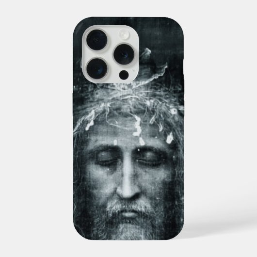 Jesus Face Phone Case iPhone Hoesje (Achterkant)