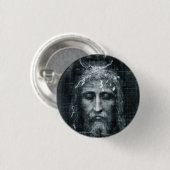 Jesus Face  Ronde Button 3,2 Cm (Voorkant /achterkant)