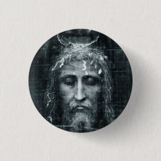 Jesus Face  Ronde Button 3,2 Cm