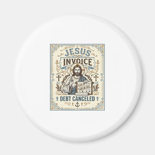 Jesus Factuur Schuld Geannuleerd Jesus Factuur Sch Magneet