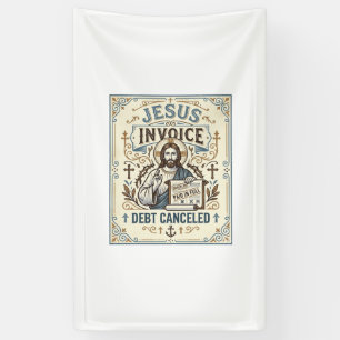 Jesus Factuur Schuld Geannuleerd Jesus Factuur Sch Spandoek