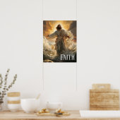 Jesus Faith Poster (Keuken)