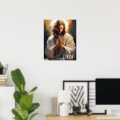 Jesus Faith Poster (Thuiskantoor)