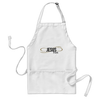 Jesus Fan met Swirl Cooking Schort